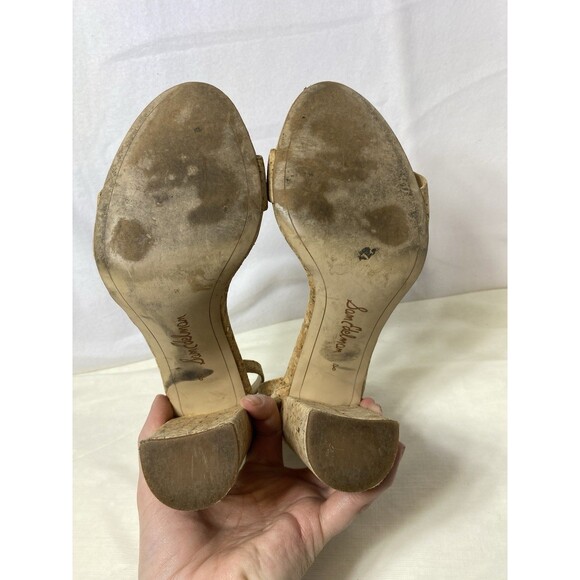 Sam Edelman Yaro Ankle Strap Sandals Size 8 - Picture 4 of 10